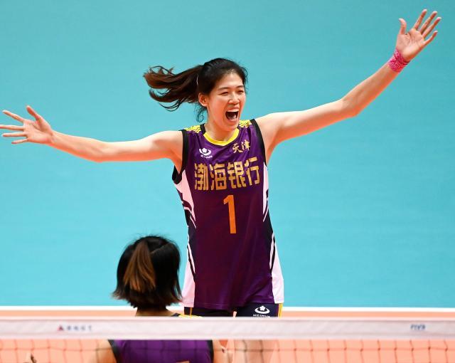 开云品牌-李盈莹成长+副攻线稳定 天津女排夺全运会第四冠